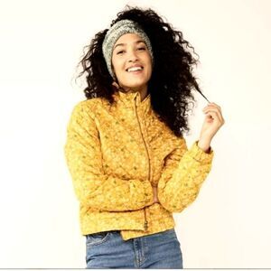 Sonoma Quilted Floral Jacket XSMALL NWT
